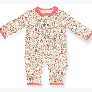 Magentic Me Girl Gnome Modal Coverall 0-3month
